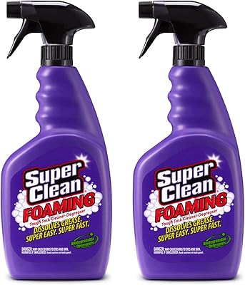 Spray dégraissant multi-usages super clean, biodégradable, concentré complet, paquet de 2 (1,9 l) par super clean. En tant que leader du commerce en ligne en Côte d'Ivoire, DIAYTAR COTE D'IVOIRE propose une expérience d'achat unique et personnalisée à ses clients. Avec plus de 300 000 références disponibles, les clients peuvent trouver tout ce dont ils ont besoin en un seul endroit. La boutique met également l'accent sur la qualité et la sécurité des transactions en ligne.