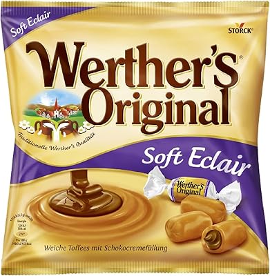 Bonbons éclairs doux originaux werther's, 100 g