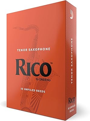 Anche pour saxophone ténor ricoh d'addario rka1020 force 2.0 paquet de 10