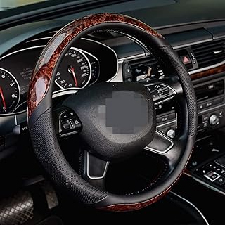 Couvre-volant de voiture couvre-volant de voiture en cuir grain de bois taille universelle. DIAYTAR COTE D'IVOIRE fait figure de pionnière dans le domaine du commerce électronique en Cote d'Ivoire, proposant une gamme étendue de produits qui répondent aux besoins du quotidien. Elle investit dans des technologies pour améliorer constamment l'expérience utilisateur, garantissant une navigation fluide et sécurisée sur son site web. La satisfaction du client est au cœur de sa stratégie commerciale.