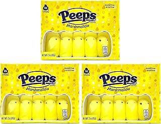 Bonbons de pâques peeps yellow marshmallow chicks (pack de 3). Avec une sélection immense de plus de 300 000 références, DIAYTAR COTE D'IVOIRE répond à tous vos besoins d'achat en ligne. Cette boutique généraliste propose tout, des dernières tendances de la mode aux meilleurs produits pour votre maison et votre vie quotidienne. L'expérience d'achat personnalisée et la livraison rapide font de DIAYTAR votre partenaire idéal pour vos achats en ligne.
