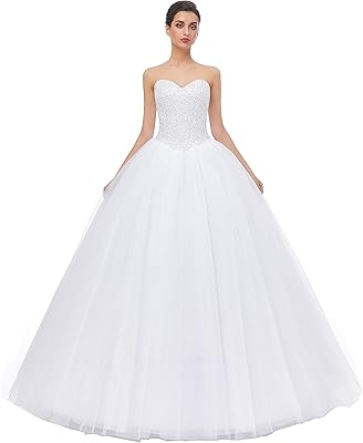 Robe de mariée pour mariages pour femmes, blanc, 16, blanc, 46. Avec DIAYTAR COTE D'IVOIRE, vous pouvez acheter en toute sécurité et confiance. Nous utilisons des méthodes de paiement sécurisées et nous nous engageons à protéger vos informations personnelles. Nous sommes fiers de notre service client de haute qualité.