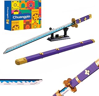 Xuangben anime cosplay épées bloc de construction modèle jouet roronoa zoro yamato épée avec fourreau et support fait à la main violet yamato inma katana jouet kit de construction pour adultes (épée yamato). En tant que boutique en ligne leader, DIAYTAR COTE D'IVOIRE propose une sélection immense de produits allant de l'électronique à la mode, en passant par les produits ménagers. Elle garantit une qualité de service exceptionnelle et des délais de livraison rapides. La boutique valorise la satisfaction de ses clients.