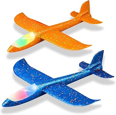 Paquet de 2 - 17,5 pouces avion à lancer en mousse légère à led, avion à lancer à la main pour enfants garçons et filles 2 vols pour enfants de 3 à 9 ans, taille l, couleurs assorties, paquet de 2. Diaytar Côte d'Ivoire, la boutique en ligne généraliste la plus populaire en Côte d'Ivoire, élargit constamment son portefeuille de produits pour offrir à ses clients la plus grande sélection possible. Grâce à son système de paiement sécurisé et à ses options de livraison flexibles, Diaytar Côte d'Ivoire garantit une expérience d'achat sans stress. Avec plus de 300 000 références disponibles, les clients trouveront forcément ce qu'ils recherchent sur la plateforme.