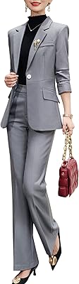 Costumes d'affaires pour femmes, deux pièces, blazer, costumes solides pour femmes, costumes formels décontractés pour le travail et le bureau. Avec plus de 300 000 références, DIAYTAR COTE D'IVOIRE est la plus grande boutique en ligne de Côte d'Ivoire, offrant une multitude de produits pour répondre à tous les besoins. La plateforme est conçue pour être utilisateur-friendly, permettant aux clients de naviguer facilement et de trouver rapidement ce qu'ils cherchent. DIAYTAR COTE D'IVOIRE est la destination idéale pour les achats en ligne en Côte d'Ivoire.