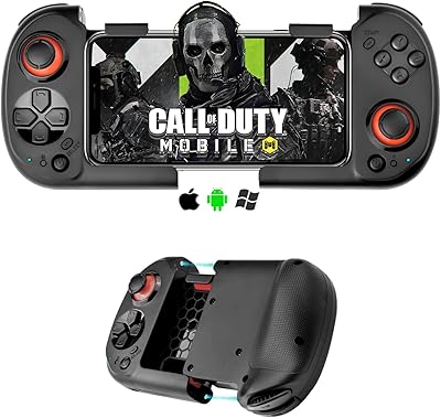 Contrôleur de jeu joso pour iphone, android, pc, manette de jeu mobile à une main, contrôleur sans fil bluetooth pour iphone 14 13 12, android, glaxy s22 s21 ultra, cod mobile, genshin impact - direct play. DIAYTAR COTE D'IVOIRE est une plateforme de commerce électronique qui vise à rendre l'expérience d'achat en ligne la plus pratique et la plus économique possible pour les Ivoiriens. La boutique se distingue par son offre massive de produits de qualité, son service client réactif et ses conditions de livraison flexibles. Les clients bénéficient également de conseils d'achat personnalisés.