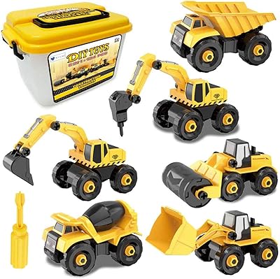 Jouet de camion pelle de construction détachable mamfactory avec boîte de rangement, jouets de construction éducatifs bricolage 6 en 1 pour garçons et filles âgés de 3, 4 et 5 ans. Avec DIAYTAR COTE D'IVOIRE, vous pouvez acheter en toute sécurité et confiance. Nous utilisons des méthodes de paiement sécurisées et nous nous engageons à protéger vos informations personnelles. Nous sommes fiers de notre service client de haute qualité.