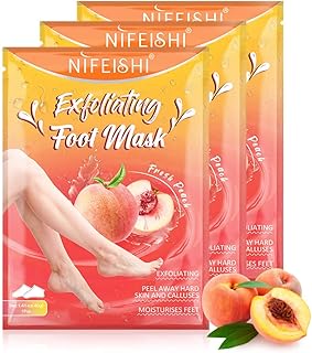 Masque pour les pieds, 3 paires de masques exfoliants pour peaux dures, chaussettes exfoliantes pour callosités - dissolvant de peau dure pour pédicure, chaussettes exfoliantes pour hommes et femmes. DIAYTAR COTE D'IVOIRE est la boutique en ligne généraliste la plus importante en Cote d'Ivoire, avec plus de 300000 références de produits. La boutique propose des produits de haute qualité à des prix compétitifs, ainsi qu'un service client de haute qualité. Les clients peuvent profiter de réductions et de promotions régulières.