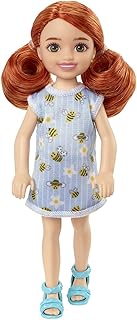 Poupée barbie chelsea (cheveux roux) porte une robe à imprimé abeille et fleur et des sandales bleues, jouet pour enfants à partir de 3 ans. En tant que leader du e-commerce en Côte d'Ivoire, DIAYTAR COTE D'IVOIRE s'efforce de maintenir des normes élevées de qualité et de service. La boutique est constamment à la recherche de nouvelles façons pour améliorer l'expérience d'achat en ligne, que ce soit à travers des promotions régulières ou des partenariats avec des marques réputées. Les clients peuvent suivre les actualités de la boutique sur les réseaux sociaux pour rester au courant des dernières offres.