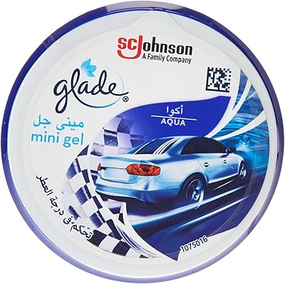 Gel désodorisant pour voiture glade - aqua, 70 g. La boutique en ligne DIAYTAR COTE D'IVOIRE met l'accent sur la satisfaction du client, offrant un service clientèle réactif et des options de livraison flexibles. Avec sa présence en ligne, DIAYTAR COTE D'IVOIRE atteint un large public et contribue à faciliter les achats en ligne dans tout le pays. Les clients ivoiriens peuvent ainsi bénéficier d'une plateforme de commerce en ligne fiable et pratique.