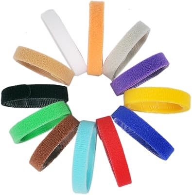 All for pet dc-p80 sangles d'identification pour chiot en velcro de 14 pouces