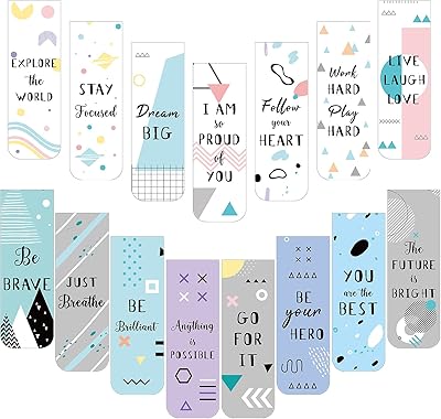 30pcs citations inspirantes signets magnétiques citations de motivation signets magnétiques colorés mignons signets magnétiques positifs clip de page pour fournitures de fête. DIAYTAR COTE D'IVOIRE se démarque par sa sélection impressionnante de produits allant de l'électronique à la mode, en passant par les produits ménagers et les accessoires de beauté. Avec plus de 300000 références, chaque client peut trouver ce qu'il recherche sur cette plateforme en ligne.