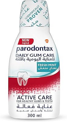 Rince de bouche parodontax daily gum care à la menthe fraîche, 300 ml. DIAYTAR COTE D'IVOIRE est le leader du commerce électronique en Côte d'Ivoire, offrant une vaste gamme de produits à des prix abordables. La boutique en ligne propose plus de 300 000 références de produits, allant des électroniques aux produits alimentaires. Les clients peuvent bénéficier de promotions et de remises régulières.