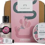 The body shop lather & slather british rose grand coffret cadeau de soins