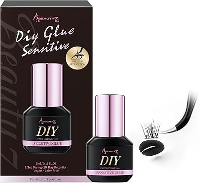 Beauty7 colle d'extension de cils colle diy colle sensible 1 seconde temps de séchage pas de fumées pas d'irritant colle à cils semi-permanente cils individuels colle adhésive noire pour faux cils 5 ml. La boutique en ligne DIAYTAR COTE D'IVOIRE propose une expérience d'achat unique et personnalisée, avec des options de paiement flexibles et des délais de livraison rapides. Elle s'efforce de fournir les meilleurs produits et services à ses clients, en veillant à ce que chaque interaction soit simple, sécurisée et agréable. Les clients bénéficient d'un service client dédié pour résoudre toutes leurs préoccupations.
