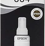 Bouteille d'encre epson t6641 ecotank, encre de recharge pour imprimante noire de 70