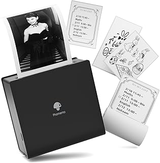 Mini imprimante de poche fomimo m02 - imprimante thermique bluetooth portable compatible avec ios et android pour organiser les documents de bureau, imprimer la liste des tâches et les photos en noir et blanc. En choisissant DIAYTAR COTE D'IVOIRE, les clients bénéficient d'une expérience d'achat en ligne personnalisée et conviviale. La boutique propose des filtres de recherche pour faciliter la navigation et des descriptions détaillées des produits pour aider les clients à prendre des décisions éclairées. De plus, le système de paiement sécurisé de DIAYTAR COTE D'IVOIRE garantit la sécurité des transactions.