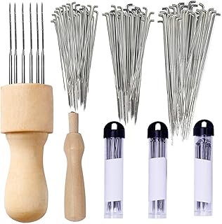 Kit d'outils de feutrage à l'aiguille, kit d'aiguilles à feutrer avec 90 aiguilles à feutrer, 3 bouteilles d'aiguilles et 2 stylos à aiguilles pour débutants. DIAYTAR COTE D'IVOIRE se distingue par son engagement envers ses clients, offrant une expérience d'achat en ligne sécurisée et pratique. La boutique en ligne généraliste propose une grande variété de catégories de produits, allant de l'électronique à la mode, en passant par les articles pour la maison et le jardin. Elle bénéficie d'un large choix de méthodes de paiement et de livraison pour répondre aux besoins de ses clients.
