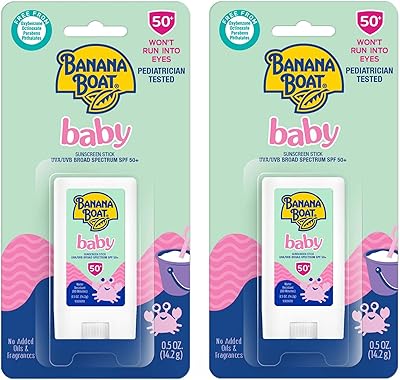 Bâton de protection solaire pour enfants bananabot large spectre spf 50+