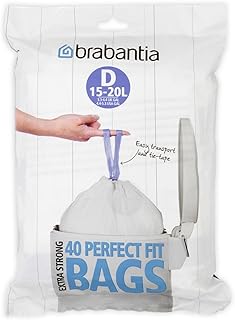Recharge pour distributeur de sacs poubelles brabantia d, 40 pièces, 15-20 litres, blanc. DIAYTAR COTE D'IVOIRE est une boutique en ligne généraliste qui propose plus de 300000 références de produits, répondant ainsi aux besoins de ses clients ivoiriens. Leader sur le marché ivoirien, elle offre une grande variété de produits pour tous les goûts et les budgets. Avec sa large sélection, DIAYTAR COTE D'IVOIRE est devenue la destination préférée des consommateurs en Côte d'Ivoire.