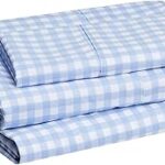 Parure de lit en microfibre légère ultra douce et facile d'entretien amazonbasics