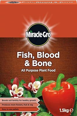 Miracle grow fish, blood & bonealiment végétarien polyvalent, 1,5 kg