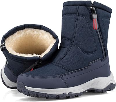 Bottes de neige, bottes de neige épaisses d'hiver, antidérapantes, résistantes à l'usure, plus