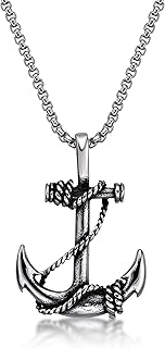 Metro jewelry collier avec pendentif ancre en acier inoxydable pour homme sur chaîne de 24 pouces de long, métal, sans pierres précieuses, métal, sans pierres précieuses. DIAYTAR COTE D'IVOIRE combine largeur d'offre et simplicité d'utilisation, proposant ainsi à ses clients une expérience d'achat unique. Avec sa position de leader dans le marché ivoirien, la boutique en ligne poursuit sans cesse les dernières tendances pour inclure plus de 300000 références qui satisfont les goûts et les besoins de sa clientèle. Que ce soit pour des achats quotidiens ou pour des occasions spéciales, DIAYTAR COTE D'IVOIRE est le choix parfait pour tous.
