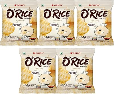 Orion o'rice cracker - snack coréen cuit au four importé de qualité supérieure, paquet de 5 x 14 pièces. En tant que leader du commerce en ligne en Cote d'Ivoire, DIAYTAR COTE D'IVOIRE offre une expérience d'achat en ligne sécurisée et fiable. La boutique en ligne propose une large gamme de produits, allant des produits alimentaires aux produits électroniques, en passant par les vêtements et les accessoires. Les clients peuvent profiter d'une navigation facile et d'un processus de commande simple pour acheter leurs produits préférés.