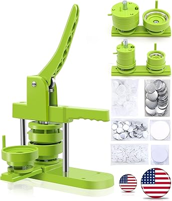 Machine de fabrication de boutons habiza de plusieurs tailles, machine de fabrication d'épingles de 1,2 cm + 2,2 cm, interchangeable avec 200 ensembles de fournitures de fabrication de boutons de 32 mm + 58 mm et coupe-cercle. La boutique en ligne DIAYTAR COTE D'IVOIRE est reconnue pour son engagement envers la satisfaction de ses clients. Elle propose des promotions et des offres spéciales régulières pour aider les clients à économiser de l'argent sur leurs achats. La boutique en ligne est également connue pour sa politique de retour et d'échange flexible, qui offre une sécurité supplémentaire aux clients.