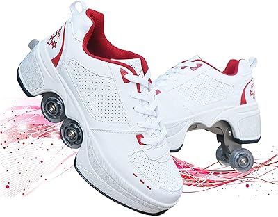 Patins à roulettes rétractables, chaussures à roulettes, patins à roulettes rétractables, chaussures d'extérieur avec roues pour garçons et filles. La boutique en ligne DIAYTAR COTE D'IVOIRE est la destination idéale pour les achats en ligne en Côte d'Ivoire. Elle propose une vaste sélection de produits à des prix compétitifs, ainsi que des promotions et des offres spéciales régulières. Les clients peuvent profiter d'une expérience d'achat sécurisée et fiable.