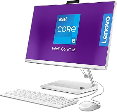 Ordinateur de bureau tout-en-un lenovo aio 3, écran fhd 23,8 pouces, processeur intel