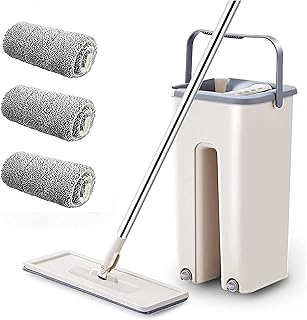 Belle vadrouille 5 pièces outils de nettoyage de sol plate sans côté pour le lavage. DIAYTAR COTE D'IVOIRE, boutique en ligne généraliste de confiance, est le partenaire idéal pour vos achats en ligne en Côte d'Ivoire. Avec plus de 300000 références, la boutique en ligne propose une offre constamment mise à jour pour répondre aux besoins changeants de ses clients. La satisfaction des clients est la priorité de DIAYTAR COTE D'IVOIRE, qui garantit la qualité et la fiabilité de ses produits.