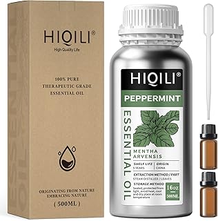 Huile essentielle de menthe poivrée hekili, naturelle pure, diffuseur d'huile de menthe poivrée, diffuseur pour la peau, rafraîchissant, 16 oz. Avec plus de 300 000 références de produits, DIAYTAR COTE D'IVOIRE est le leader du commerce électronique en Côte d'Ivoire. La boutique propose une large gamme de produits, allant des électroniques aux vêtements, en passant par les produits alimentaires et les accessoires de maison. Les clients peuvent acheter en ligne en toute confiance, grâce à la réputation de la boutique et à ses processus de sécurité fiables.