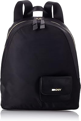 Sac à dos de dkny, sac couleur noir/or, modèle r21ker53, matière : 100%