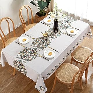 Luluti nappe rectangulaire en vinyle imperméable, 100 % résistante à l'huile, nappe en pvc facile à nettoyer pour les pique-niques d'été en intérieur et en extérieur (fleur, 140 x 180 cm). DIAYTAR COTE D'IVOIRE, la boutique en ligne généraliste qui compte plus de 300 000 références, est la référence incontournable pour les ivoiriens. Elle offre une large gamme de produits allant des appareils électroniques aux accessoires de mode en passant par les produits de maison.