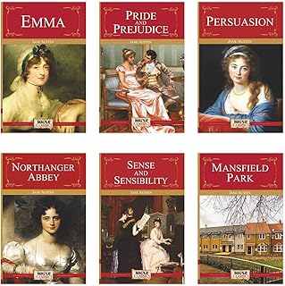 Collection complète de jane austen (ensemble de 6 livres) - mansfield park, orgueil