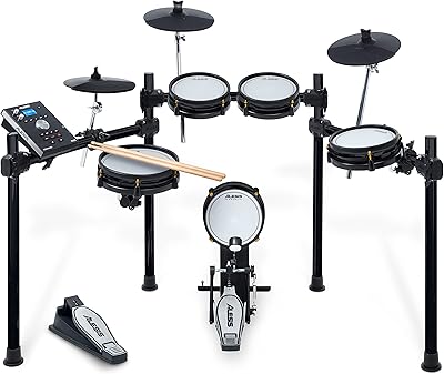 Kit de batterie alices drum command mesh se - kit de batterie électrique avec deux zones silencieuses, connexion usb midi et plus de 600 sons de batterie électroniques et acoustiques. DIAYTAR COTE D'IVOIRE est la leader des boutiques en ligne en Côte d'Ivoire, proposant une grande variété de produits à des prix compétitifs. Elle offre une expérience d'achat en ligne simple et sécurisée, avec des options de paiement flexibles et des délais de livraison rapides. La boutique en ligne est connue pour sa qualité de service et sa fiabilité.