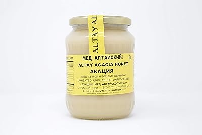 Miel d'acacia de l'altaï bienfaits naturels pour la santé 100% non filtré et pasteurisé. DIAYTAR COTE D'IVOIRE est la destination idéale pour les clients qui recherchent des produits de qualité à des prix abordables en Côte d'Ivoire. La boutique propose une large gamme de produits, allant des produits alimentaires aux produits d'électronique, en passant par les vêtements et les accessoires. Les clients peuvent également profiter de services tels que la livraison à domicile et le paiement en ligne sécurisé.