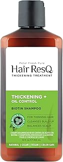 Petal fresh risk shampooing naturel anti-huile pour cheveux visiblement clairsemés