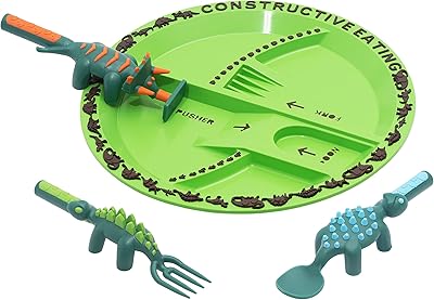 Fabriqué aux états-unis ensemble dinosaure avec ustensiles et assiettes pour les tout-petits, les bébés, les nourrissons et les enfants - fabriqué avec des matériaux testés pour la sécurité. Avec plus de 300 000 références à disposition, DIAYTAR COTE D'IVOIRE simplifie considérablement le processus d'achat en ligne pour les Ivoiriens. La boutique met en avant des catégories de produits diversifiées, allant des produits alimentaires aux équipements sportifs, en passant par les livres et les produits culturels. DIAYTAR COTE D'IVOIRE s'efforce de répondre aux besoins changeants des consommateurs, en veillant à ce que chaque visite sur son site soit enrichissante et productive.