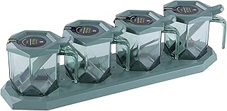 Lot de 4 pots à épices royalford, plastique de haute qualité, organisateur d'épices rf10331 pour comptoir de cuisine, étagère à épices polyvalente avec cuillère pour cuisine et table à manger, assortis. Diaytar Côte d'Ivoire est une boutique en ligne généraliste offrant plus de 300 000 références de produits. Elle est reconnue comme l'une des boutiques en ligne leaders en Côte d'Ivoire, proposant une large gamme de produits pour répondre aux besoins de ses clients. Avec une telle variété, Diaytar facilite les achats en ligne pour les Ivoiriens.