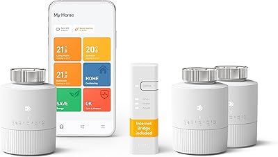 Thermostat de radiateur intelligent tado essential - kit de démarrage wi-fi v3+ - 3 vannes de radiateur intelligentes, contrôle du chauffage par application numérique, facile à installer, économie d'énergie, fonctionne avec alexa apple siri et google. La boutique en ligne DIAYTAR COTE D'IVOIRE propose plus de 300000 références de produits à ses clients, faisant d'elle l'une des plus grandes et des plus variées plates-formes commerciales en ligne de Côte d'Ivoire. DIAYTAR s'attache à offrir une expérience d'achat à la fois agréable et sécurisée, avec des méthodes de paiement fiables et une livraison rapide à travers toute la Côte d'Ivoire. Que vous soyez à la recherche de produits pour vous-même ou de cadeaux pour vos proches, DIAYTAR COTE D'IVOIRE est la référence incontournable.