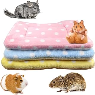 Couverture pour animaux de compagnie, lit en peluche pour petits animaux, couverture chaude