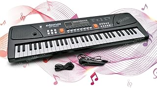 Clavier de piano numérique électronique vicrida 61 touches - clavier de piano portable