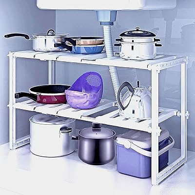Étagère de cuisine familiale réglable à 2 niveaux pour organiser l'espace de la piscine. Avec une large gamme de produits allant de l'électronique à la mode, en passant par les produits maison et les articles de sport, DIAYTAR COTE D'IVOIRE est la destination idéale pour ceux qui recherchent tout sous un même toit.