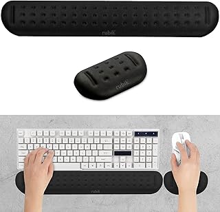 Repose-poignet pour clavier en mousse à mémoire de forme, repose-poignet pour souris, support