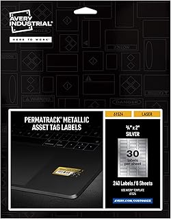 Étiquettes métalliques avery permatrack, 3/4" x 2", 240 (61524). DIAYTAR COTE D'IVOIRE propose une expérience d'achat en ligne unique, avec des produits qui répondent aux tendances actuelles et aux besoins spécifiques des clients. La boutique en ligne généraliste mise sur la confiance et la satisfaction des clients, offre ainsi des garanties de qualité et de sécurité. Les clients peuvent compter sur un service client dédié pour toute question ou demande.
