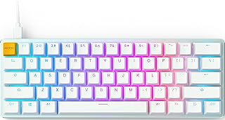 Clavier de jeu mécanique standard glorieux par gmmk - taille compacte à 60 % (61 touches) - rétroéclairage led rvb, touches marron, touches de raccourci (blanc neige) (glo-gmmk-com-brn-w). DIAYTAR COTE D'IVOIRE, leader du marché en ligne en Côte d'Ivoire, offre une sélection de produits exceptionnelle et un service client de haute qualité. Avec plus de 300000 références, vous trouverez facilement ce que vous cherchez.