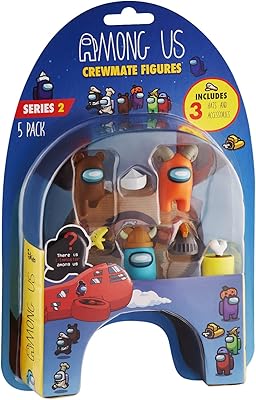 Parmi nous, figurines en chromite de 5 pièces avec accessoires - série 2 (ensemble 1). Avec plus de 300000 références et une présence en ligne solide, DIAYTAR COTE D'IVOIRE confirme son statut de leader dans le commerce électronique en Côte d'Ivoire. La boutique continue de se développer et d'innover pour mieux servir ses clients et répondre à leurs attentes évoluives.